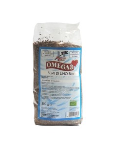 FSC OMEGA3 SEMI DI LINO BIO AD ALTO CONTENUTO DI FIBRA 500 G
