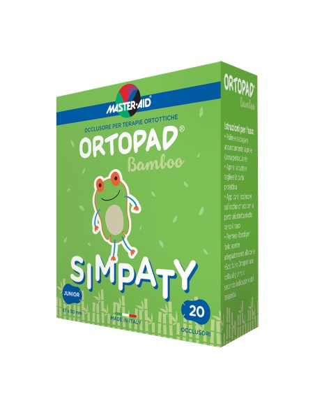 CEROTTO OCULARE PER ORTOTTICA ORTOPAD SIMPATY JUNIOR 5X6,7 20 PEZZI