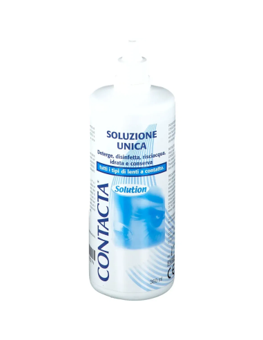 SOLUZIONE UNICA ISOTONICA PER LENTI A CONTATTO CONTACTA DA 360 ML
