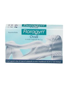 OVULI VAGINALI A BASE DI LATTOBACILLI LISATI FLORAGYN OVULI 2 G 6 PEZZI