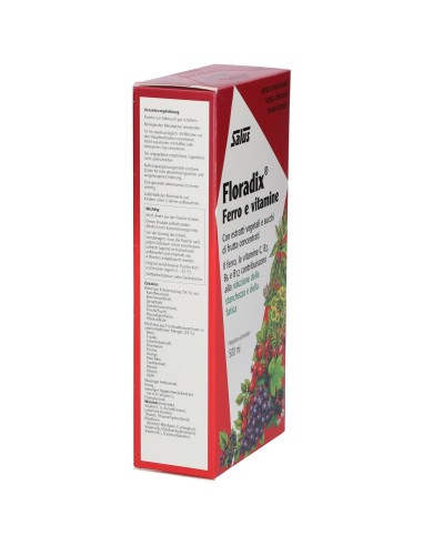 FLORADIX FERRO E VITAMINE 500 ML