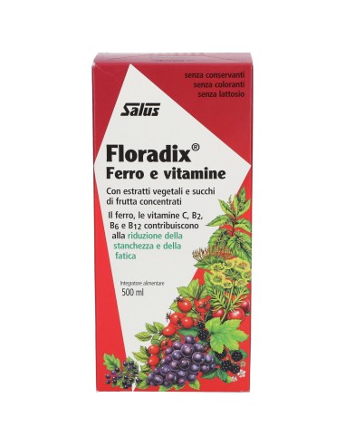 FLORADIX FERRO E VITAMINE 500 ML