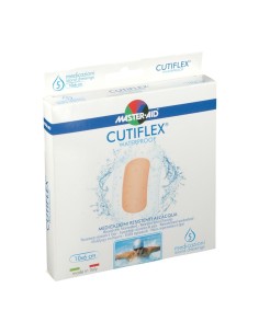 MEDICAZIONE AUTOADESIVA TRASPARENTE IMPERMEABILE MASTER-AID CUTIFLEXMED 10X6 CM 5 PEZZI
