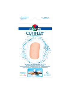 MEDICAZIONE AUTOADESIVA TRASPARENTE IMPERMEABILE MASTER-AID CUTIFLEXMED 10,5X15 CM 5 PEZZI