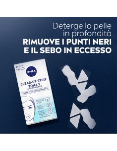 NIVEA VISO KAO BIORE' CLEARUP STRIP ZONA T 2
