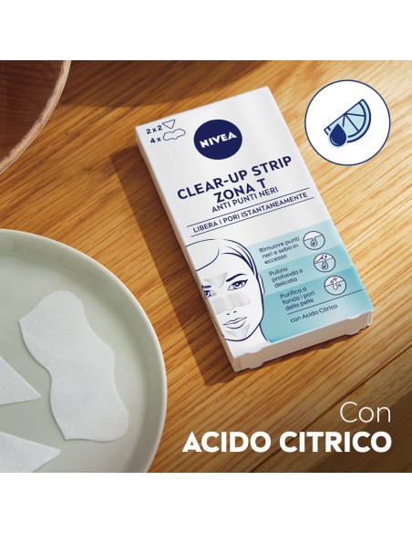 NIVEA VISO KAO BIORE' CLEARUP STRIP ZONA T