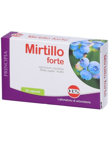 MIRTILLO FORTE ESTRATTO SECCO TITOLATO 30 CAPSULE