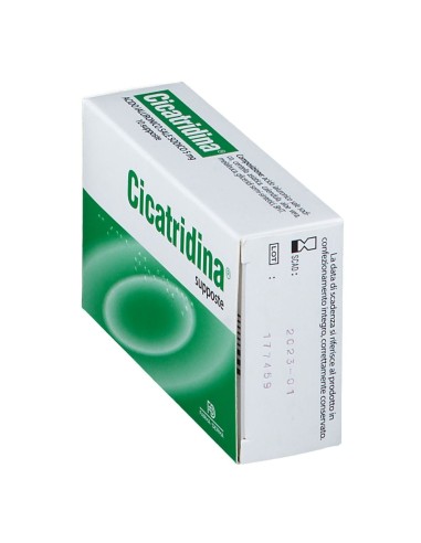 CICATRIDINA SUPPOSTE 10 PEZZI