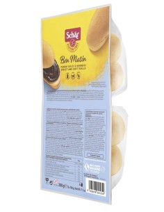 SCHAR BON MATIN PANINI DOLCI E MORBIDI SENZA LATTOSIO 2 PEZZI DA 100 G