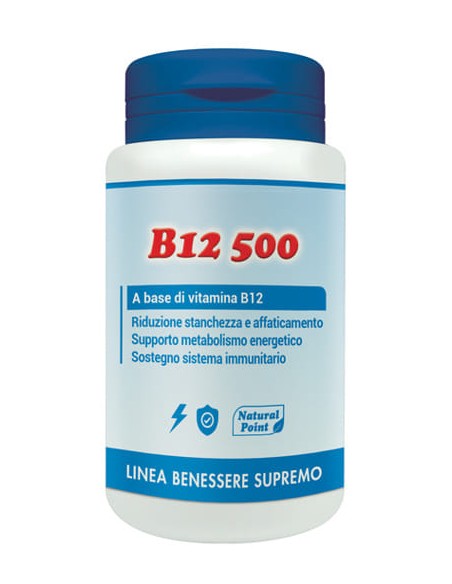 B12 500 CIANOCOBALAMINA 100 CAPSULE VEGETALI