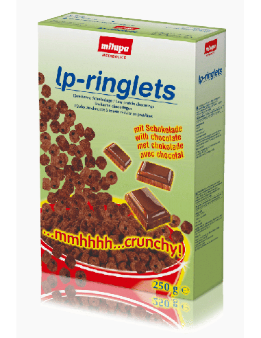 LP RINGLETS CEREALI CIOCCOLATO 250 G