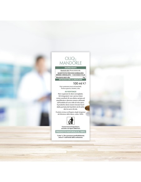 ABOCA OLIO MANDORLE DOLCI 100 ML