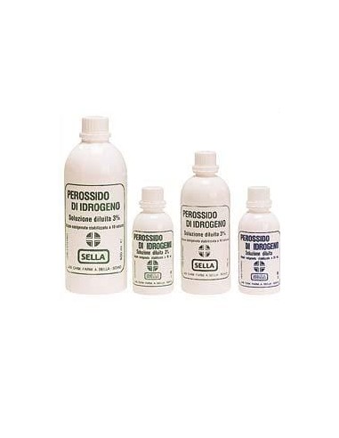 Sella Acqua ossigenata 10 volumi 10 ml
