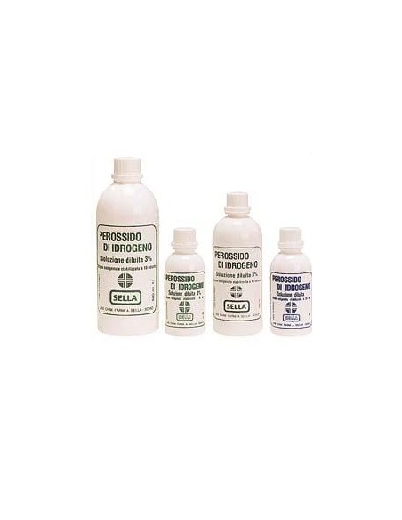 Sella Acqua ossigenata 10 volumi 10 ml
