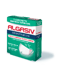 ALGASIV ADESIVO PER PROTESI DENTARIA SUPERIORE 15 PEZZI