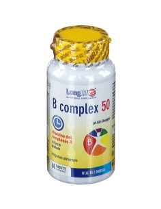 LONGLIFE B COMPLEX 50 RILASCIO GRADUALE 60 TAVOLETTE DIVISIBILI