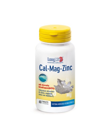 LONGLIFE CAL MAG ZINC 60 TAVOLETTE