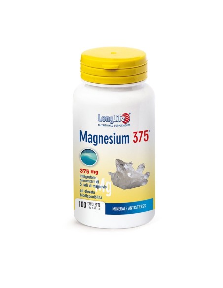 LONGLIFE MAGNESIUM 375 ORIGINAL 375 MG 100 TAVOLETTE