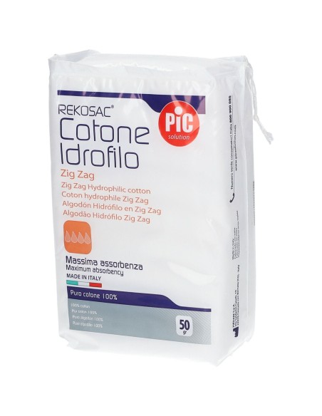 COTONE IDROFILO PIC REKOSAC ZIG ZAG 50 G