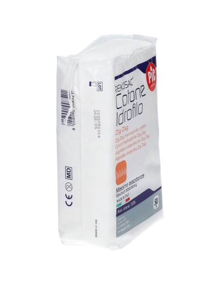 COTONE IDROFILO PIC REKOSAC ZIG ZAG 50 G