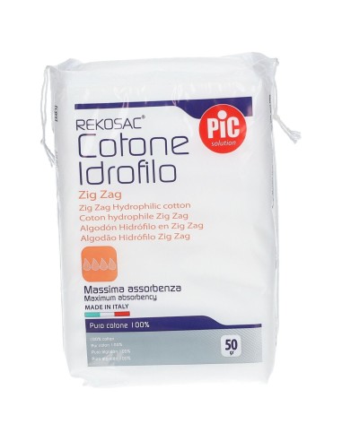 COTONE IDROFILO PIC REKOSAC ZIG ZAG 50 G