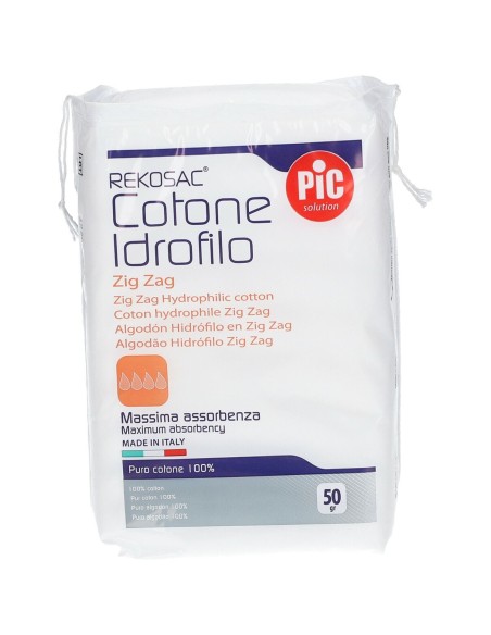 COTONE IDROFILO PIC REKOSAC ZIG ZAG 50 G