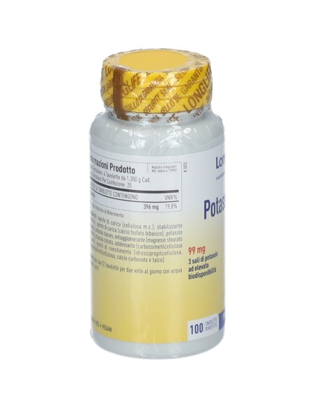 LONGLIFE POTASSIUM 99 100 TAVOLETTE RIVESTITE