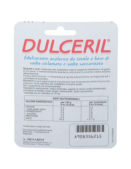 DULCERIL 150 COMPRESSE