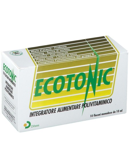 ECOTONIC 10 FLACONCINI