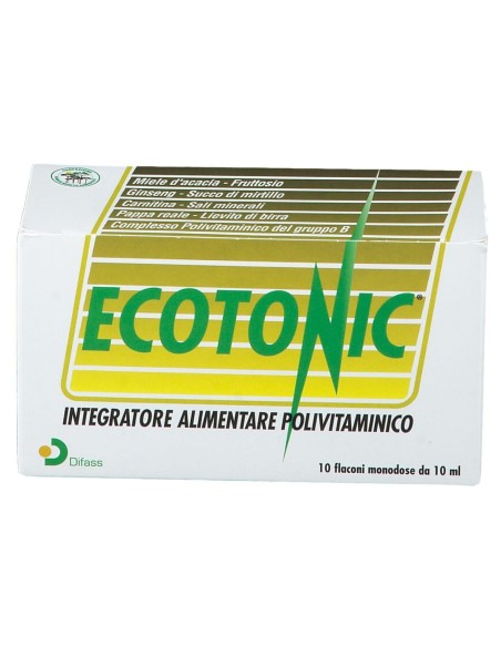 ECOTONIC 10 FLACONCINI