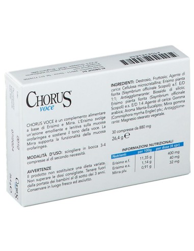 CHORUS VOCE 30 COMPRESSE