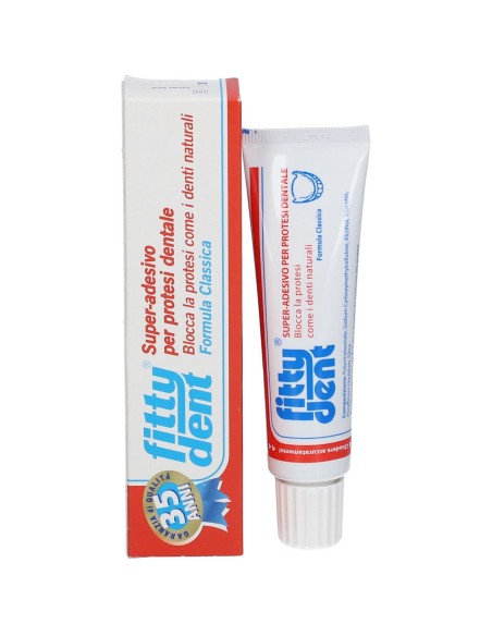 FITTYDENT PASTA CLASSICA SUPER ADESIVO PER PROTESI DENTALE 40 G