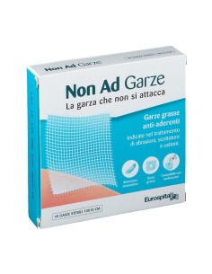 GARZA PARAFFINATA NON AD 10X10 CM 40 PEZZI