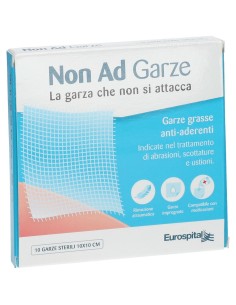 GARZA PARAFFINATA NON AD 10X10 CM 10 PEZZI 2