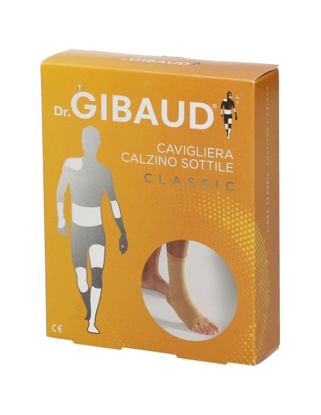 CAVIGLIERA CALZINO SOTTILE IN COTONE GIBAUD MISURA 3