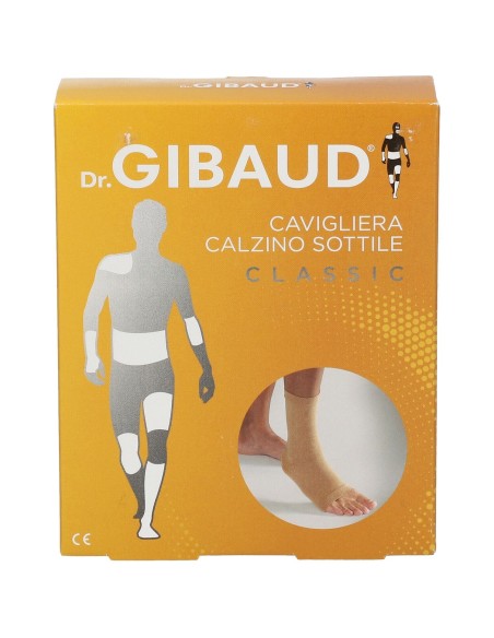 CAVIGLIERA CALZINO SOTTILE IN COTONE GIBAUD MISURA 3