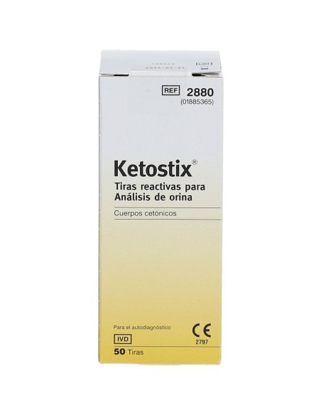 STRISCE MISURAZIONE CHETONURIA KETOSTIX 50 PEZZI