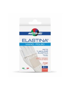 RETE TUBOLARE ELASTICA IPOALLERGENICA MASTER-AID ELASTINA MANO/POLSO 3 MT IN TENSIONE CALIBRO 3 CM