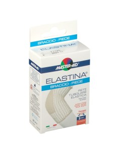 RETE TUBOLARE ELASTICA IPOALLERGENICA MASTER-AID ELASTINA BRACCIO/PIEDE 3 MT IN TENSIONE CALIBRO 4 CM