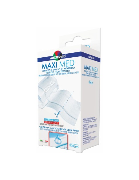 CEROTTO MASTER-AID MAXIMED STRISCE TAGLIATE 50X8