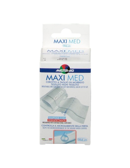 CEROTTO MASTER-AID MAXIMED STRISCE TAGLIATE 50X6