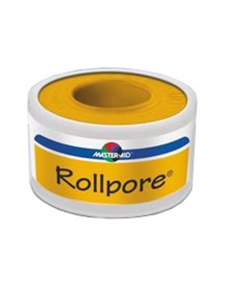 CEROTTO IN ROCCHETTO MASTER-AID ROLLPORE TESSUTO NON TESSUTO 5X2,5
