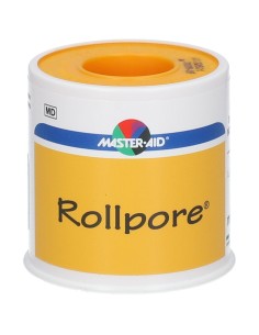 CEROTTO IN ROCCHETTO MASTER-AID ROLLPORE TESSUTO NON TESSUTO 5X5