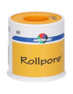 CEROTTO IN ROCCHETTO MASTER-AID ROLLPORE TESSUTO NON TESSUTO 5X5 2