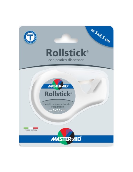 CEROTTO IN ROCCHETTO MASTER-AID ROLLSILK SETA 5X2,50
