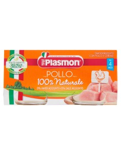 PLASMON OMOGENEIZZATO POLLO 80 G X 2 PEZZI