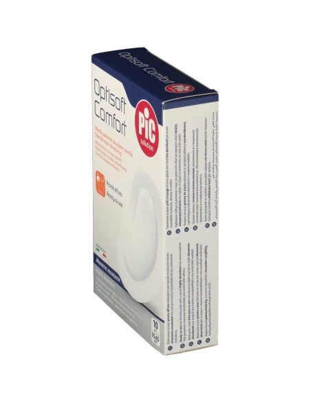 TAMPONE OCULARE PIC IN TESSUTO NON TESSUTO STERILE ADESIVO 10 PEZZI