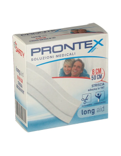 CEROTTO PRONTEX LONG AID 50X8CM 1CONFEZIONE