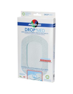 MEDICAZIONE COMPRESSA AUTOADESIVA DERMOATTIVA IPOALLERGENICA AERATA MASTER-AID DROP MED 10,5X15 5 PEZZI