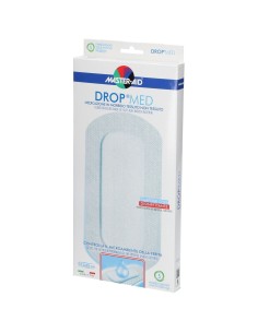 MEDICAZIONE COMPRESSA AUTOADESIVA DERMOATTIVA IPOALLERGENICA AERATA MASTER-AID DROP MED 10,5X20 5 PEZZI
